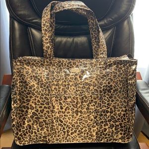 PurseN Leopard Luxury Travel Tote